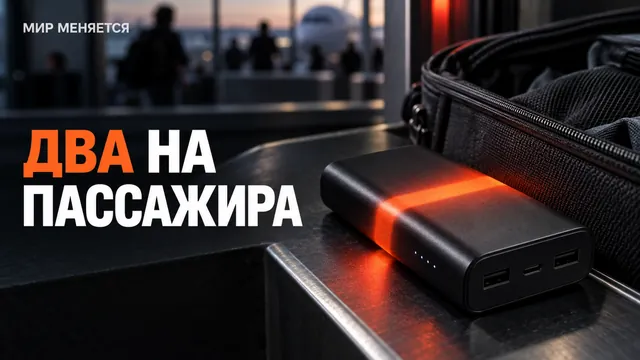 Почему авиакомпании ограничивают пауэрбанки и что теперь делать пассажиру