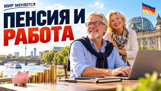 Почему работа после 67 лет не уменьшает пенсию в Германии и что дает отсрочка