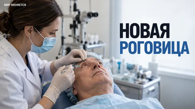 Как однократная инъекция в глаз может заменить пересадку роговицы?