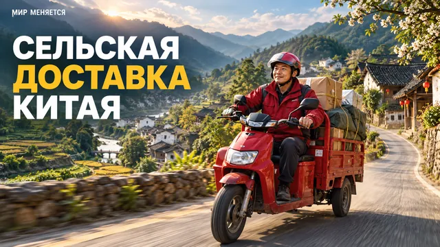 Доставка в китайские деревни стала быстрой благодаря почте, а не новым курьерам