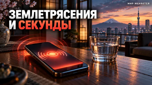 Почему в Японии телефон может пискнуть раньше, чем задрожит земля
