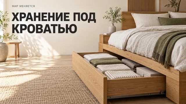 Почему японцы хранят вещи под кроватью — и что из этого можно перенять