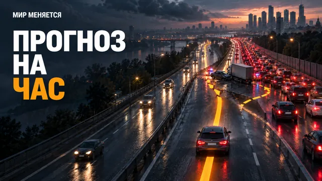Почему прогноз пробок на час вперёд ломается именно в аварию — и что это значит для вашего маршрута