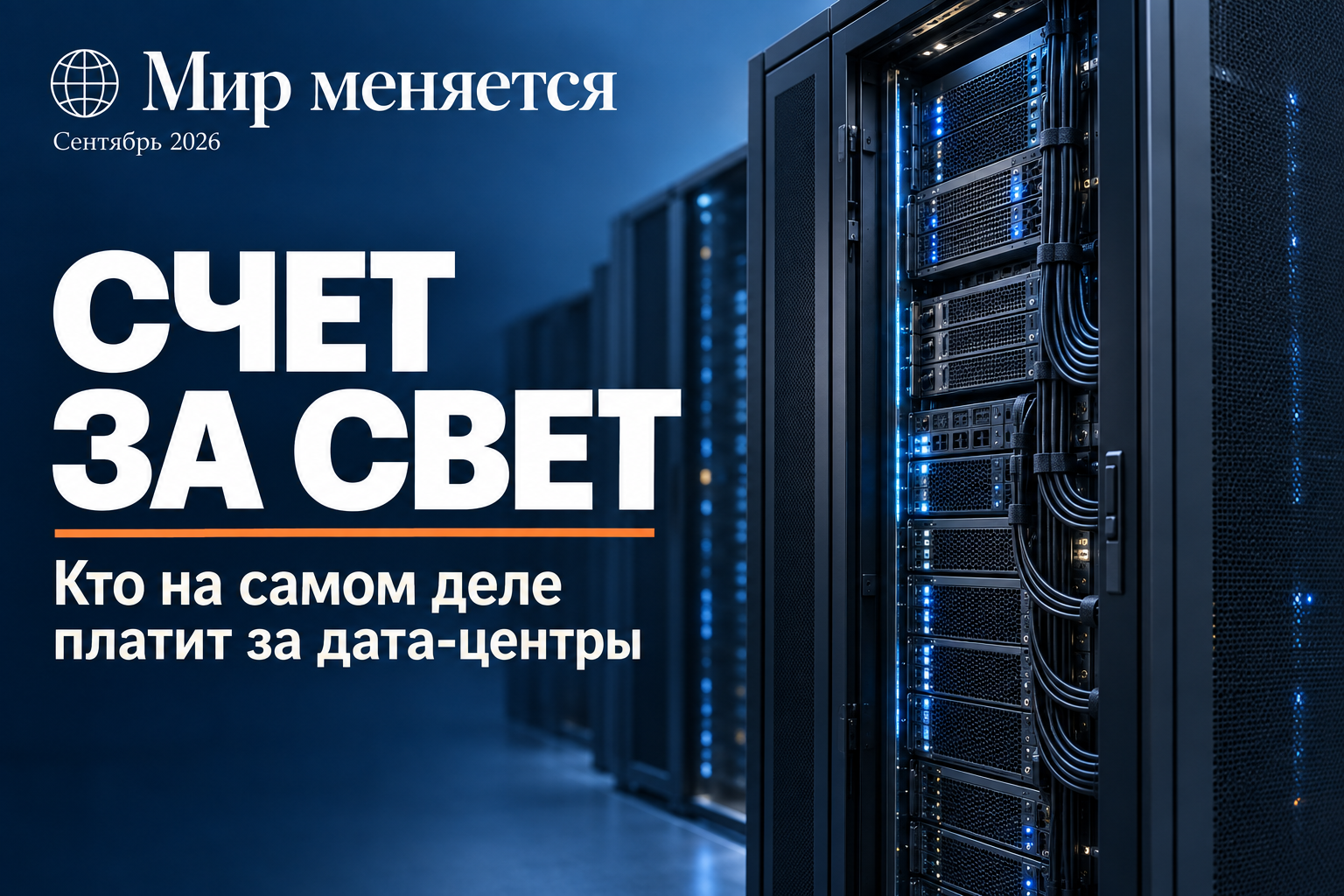 Почему из-за ИИ-серверов растут счета за свет и что с этим уже делают власти