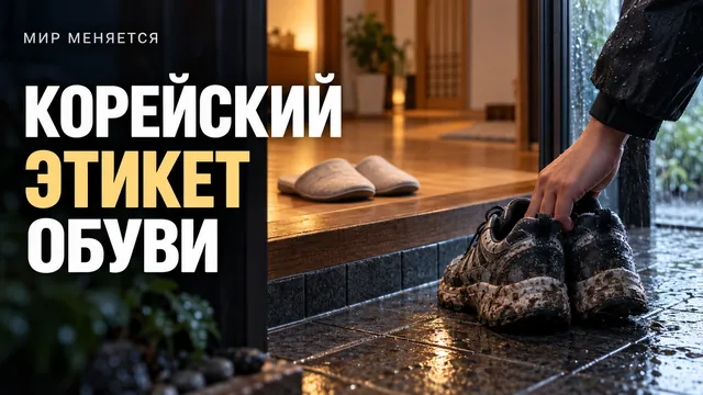 Почему корейцы оставляют обувь у входа — и что делать, если гости пришли в грязную погоду