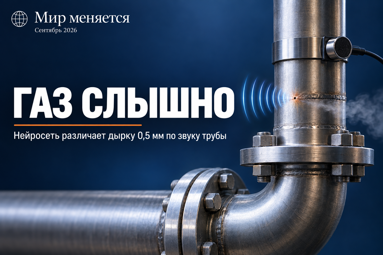 Почему нейросеть ищет утечки газа по звуку — и при чём тут ваши счета за отопление