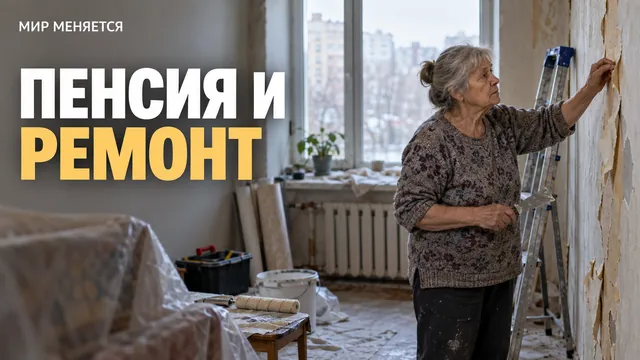 Почему пенсионеры откладывают пенсию на ремонт — и когда это становится тревожным сигналом