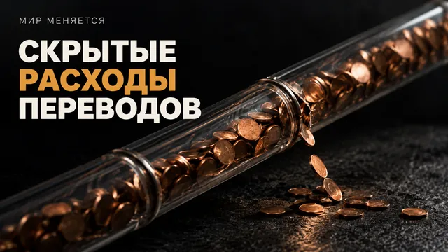 Почему перевод денег за границу стоит дорого и где теряется каждая 15-я копейка