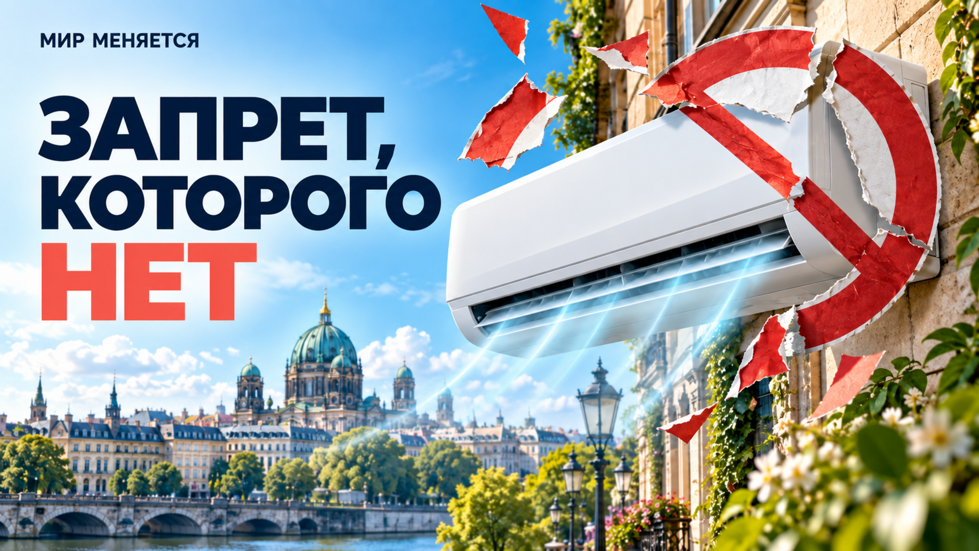 Частая ошибка при чтении новостей: в Европе не запрещали кондиционеры
