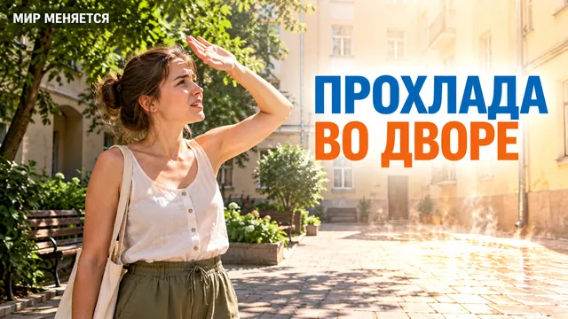 Почему внутренний двор спасает от жары, но иногда нагревается сильнее улицы
