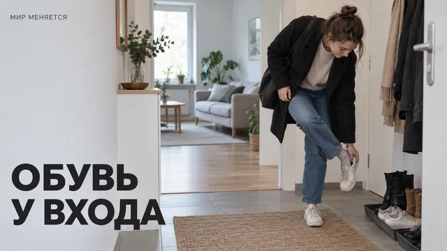 Оказалось, что строгость с обувью в немецких домах — это не каприз, а способ реже пылесосить.