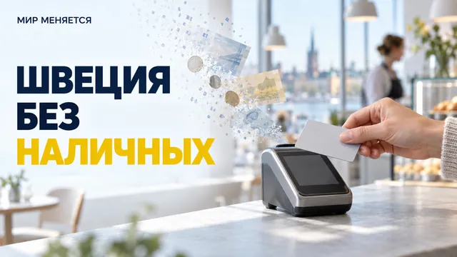 Почему в Швеции почти перестали платить наличными — и что это значит для остальных