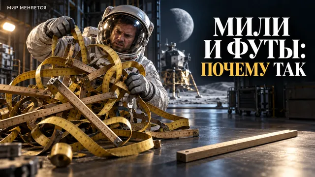 Как страна, полетевшая на Луну, не может перейти на простые метры