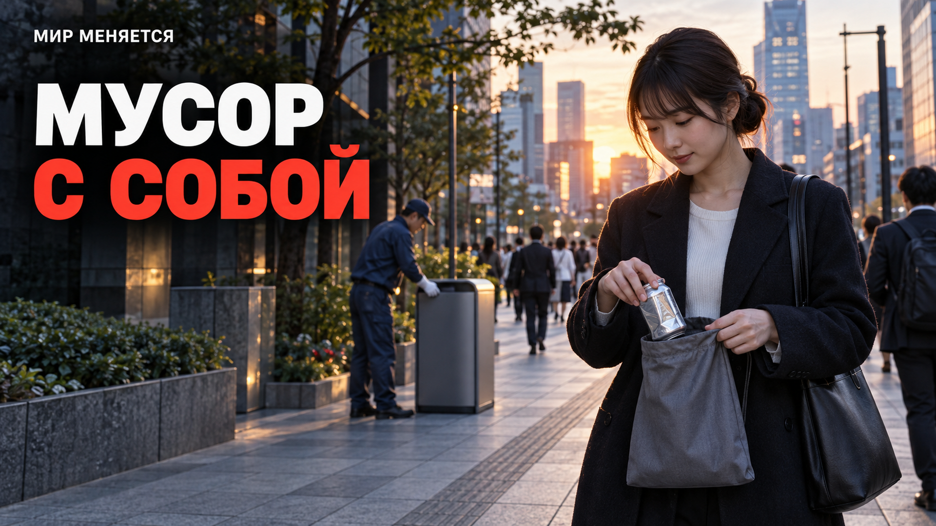 Почему в Японии почти нет урн — и что там срочно меняют в 2026 году