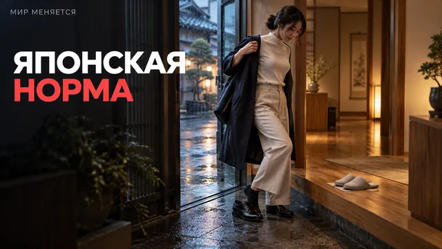 Почему японцы считают уличную одежду грязной и переодеваются сразу у порога?