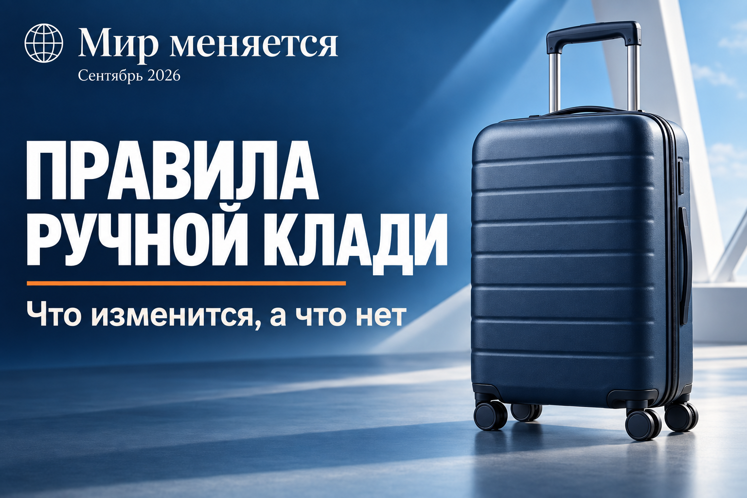 Почему в Европе меняют правила ручной клади — и почему чемодан всё равно останется платным