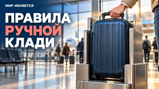 Почему в Европе меняют правила ручной клади — и почему чемодан всё равно останется платным