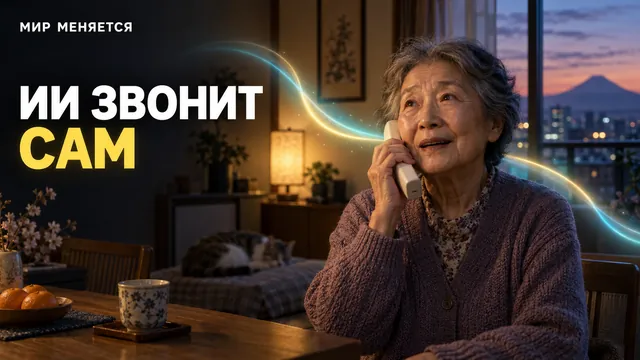 Почему в Японии ИИ звонит одиноким пожилым людям — и что из этого выйдет