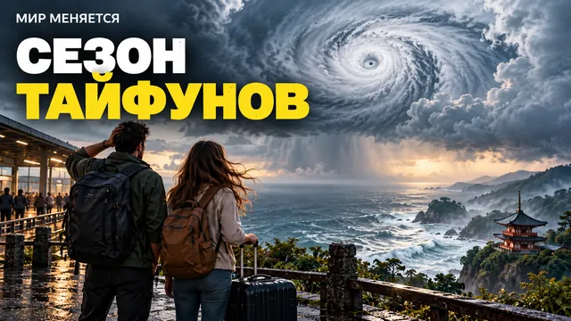 Почему тайфуны, которые не вышли на Японию, всё равно ломают планы путешественников?