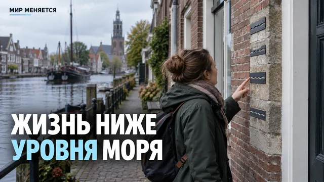 Почему в Нидерландах отмечают уровень воды на домах — и что это меняет для жителей