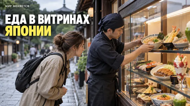 Почему в Японии еда в витринах — не настоящая: лайфхак для туриста