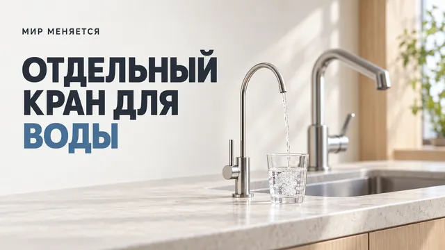 Почему в японских кухнях ставят отдельный кран для воды — и стоит ли так сделать у себя